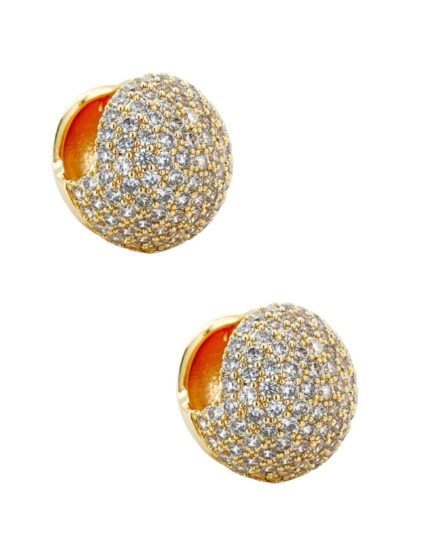 Aretes de Mujer Chapa de oro 18K Huggies Zvezda