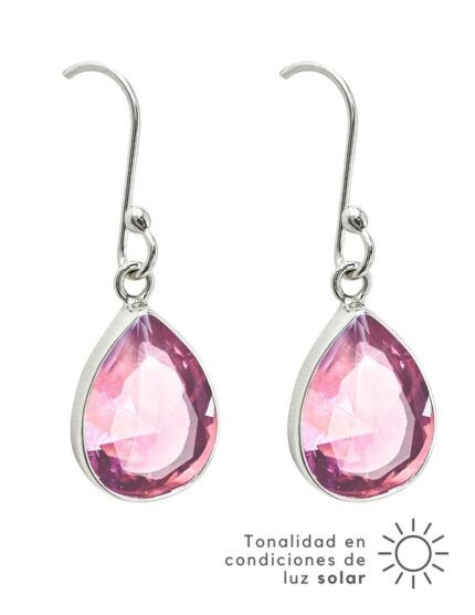 Aretes de Mujer Plata .925 Pera Zvezda