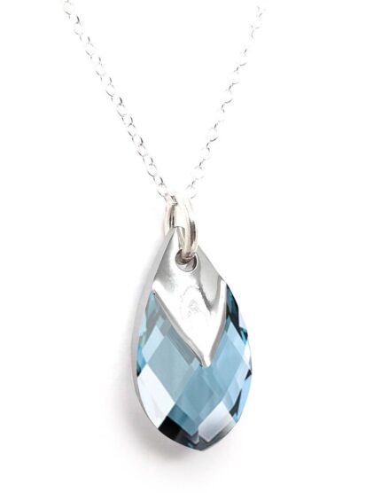 Collar de Mujer Plata .925 Pear Shaped Zvezda