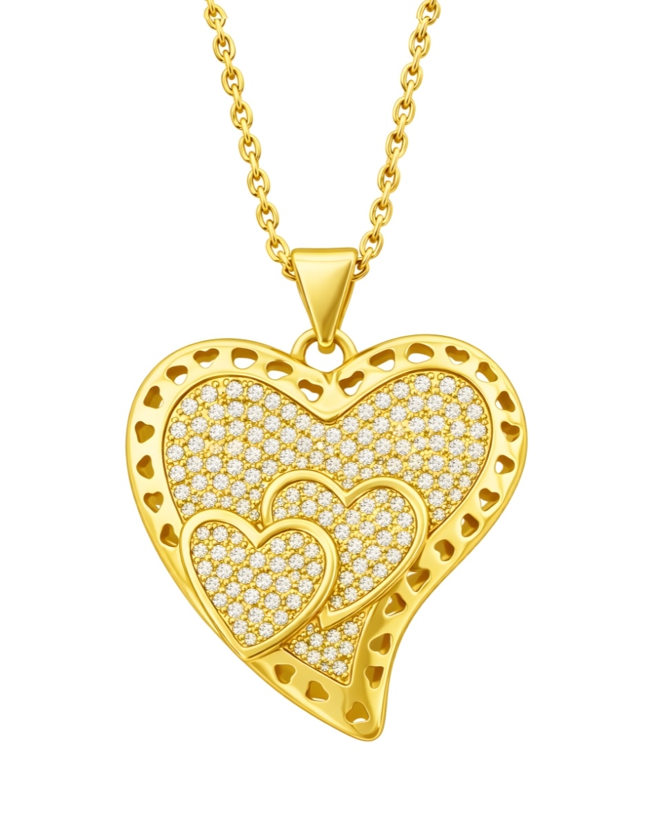 Collar Corazones 1